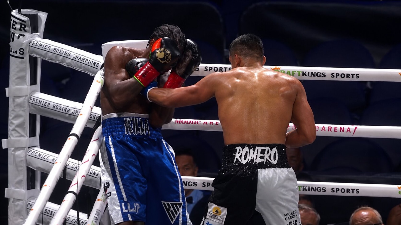Marco Romero Destroys Kahlil Mitchell in First Round