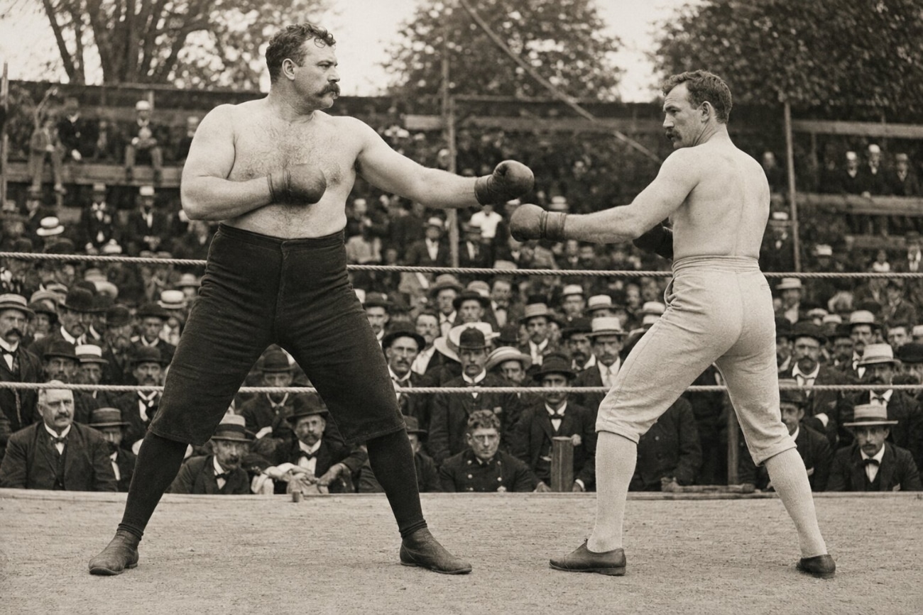 John L. Sullivan Wins Disputed Title From Dominick McCaffrey