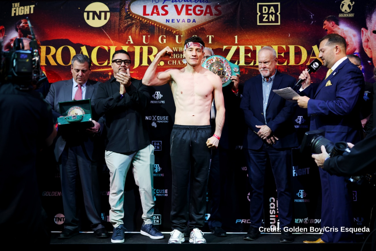William Zepeda Seeks To Apply Calculated Pressure Against Lamont Roach