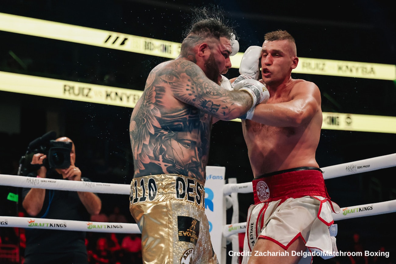 Image: Andy Ruiz Jr vs Damian Knyba Live Results and Fight Updates