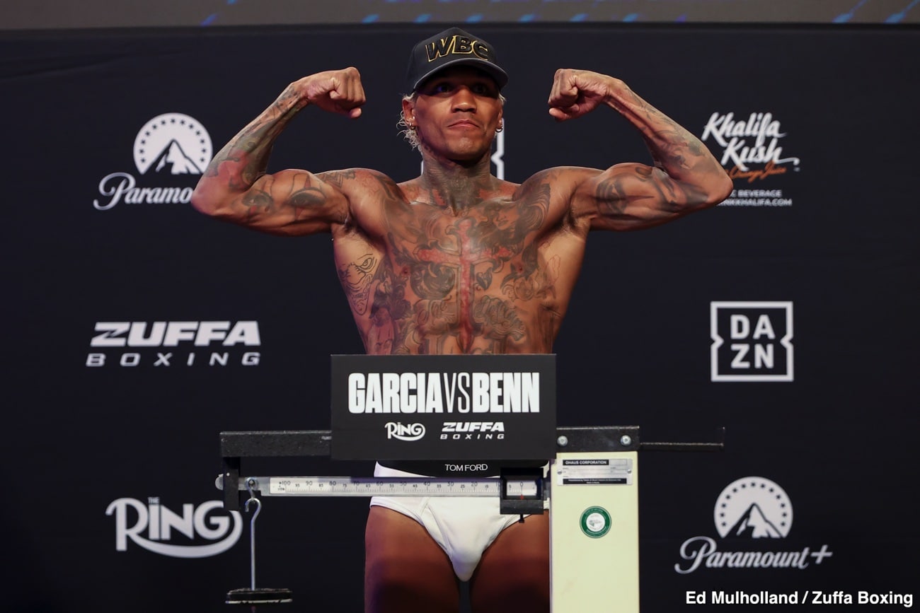 Image: Conor Benn Reportedly Rehydrates To 178.4 Pounds