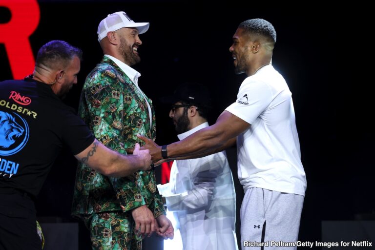Photo: Tyson Fury Promises Knockout Against Anthony Joshua Image: Tyson Fury Promises Knockout Against Anthony Joshua