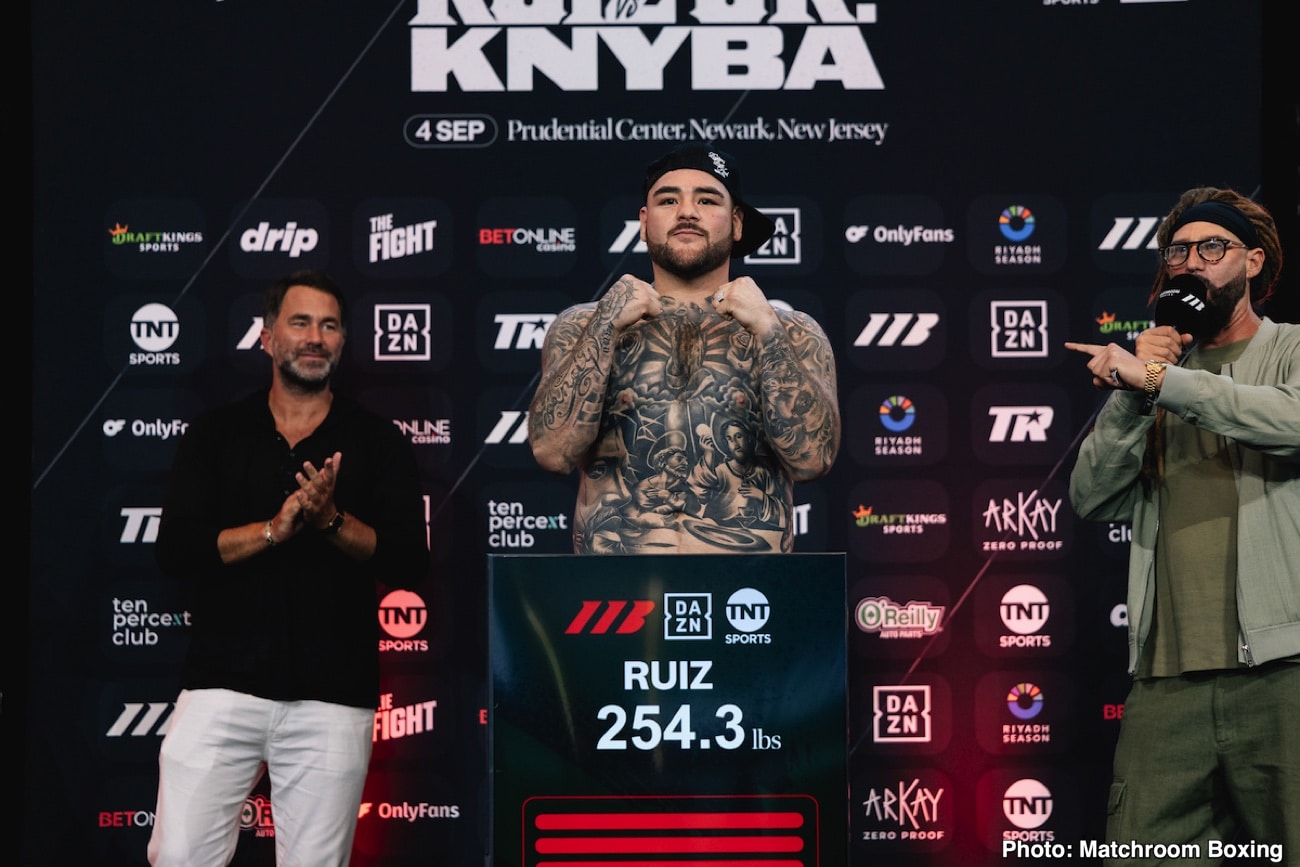 Image: Andy Ruiz Jr. Sheds 20 Pounds for Knyba Fight