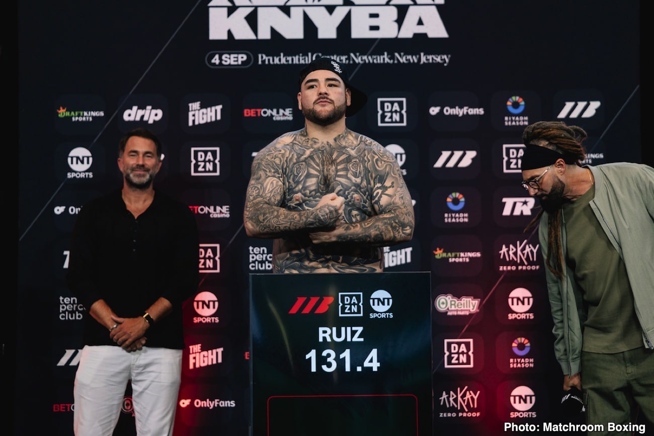 Image: Andy Ruiz Jr. Sheds 20 Pounds for Knyba Fight