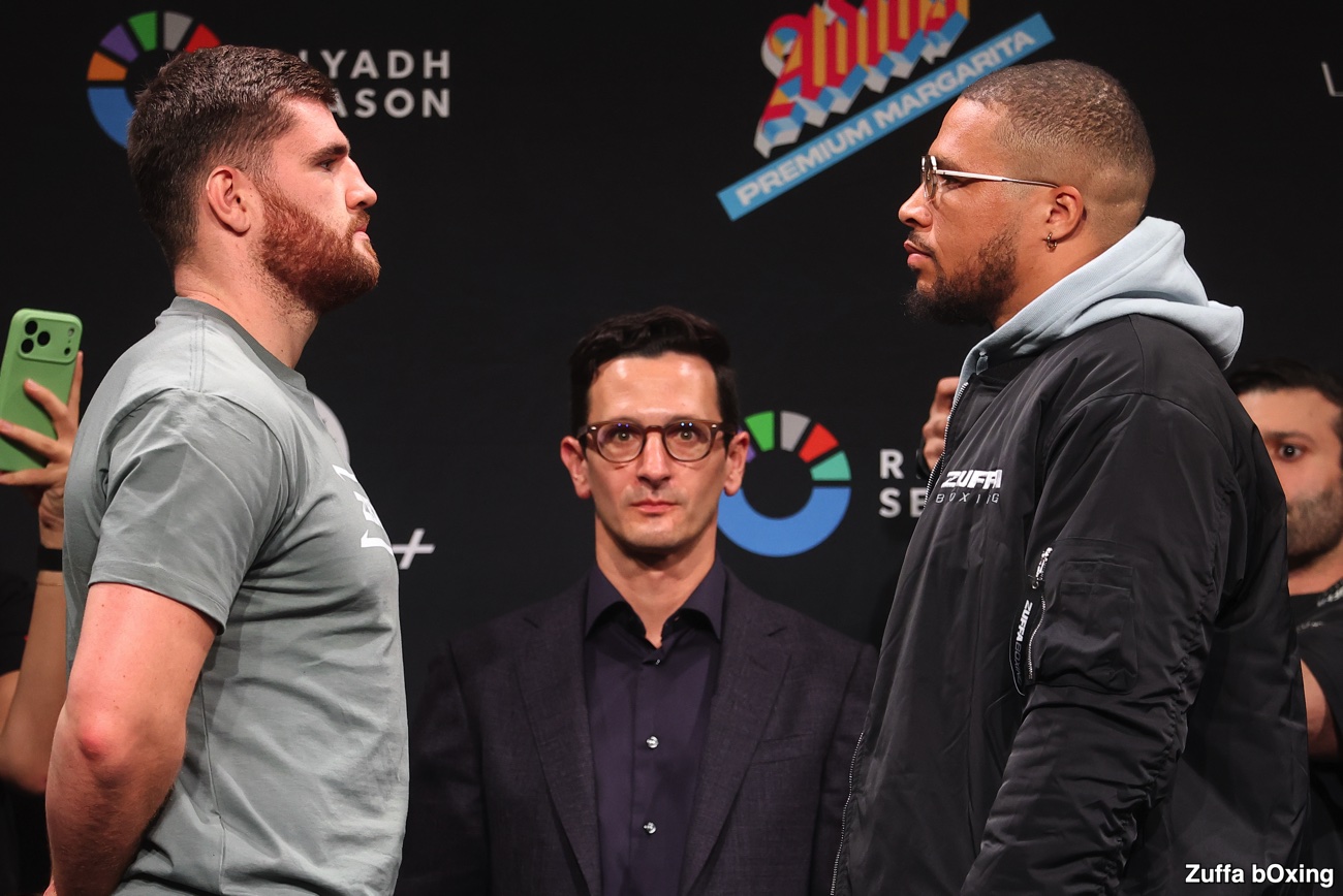Image: Johnny Fisher Weighs 243 Pounds for Michael Pirotton Fight at Zuffa Boxing 11