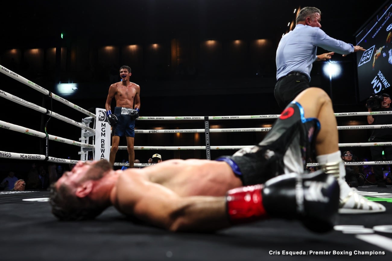 "The Towering Inferno" Fundora Stops Hadribeaj in Final Round