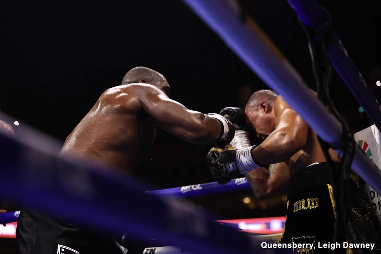 Dubois Knocks Out Wardley In Two Rounds