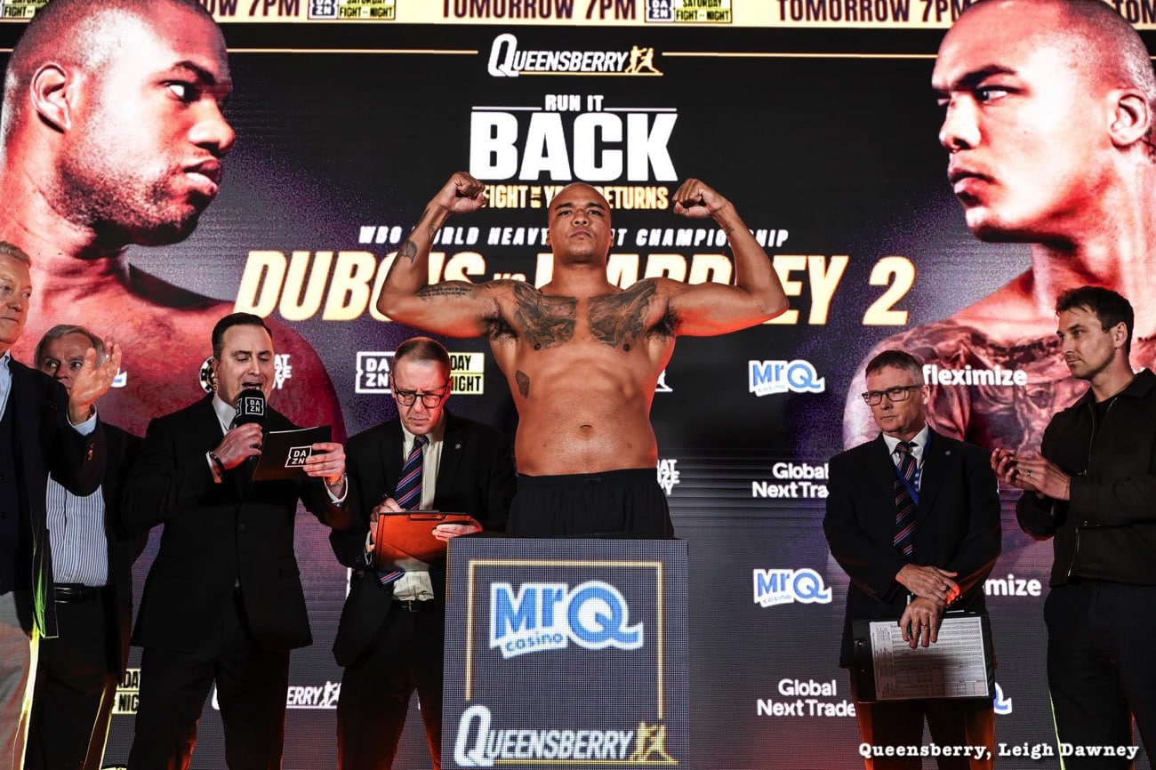 Image: Daniel Dubois vs. Fabio Wardley Rematch Live Results and Fight Updates