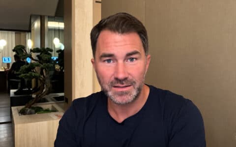 Image: Eddie Hearn Uses Dana White to Build American Profile