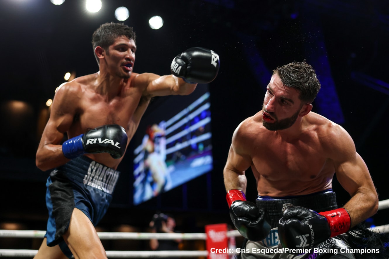 Sebastian Fundora Stops Ermal Hadribeaj With One Second Left