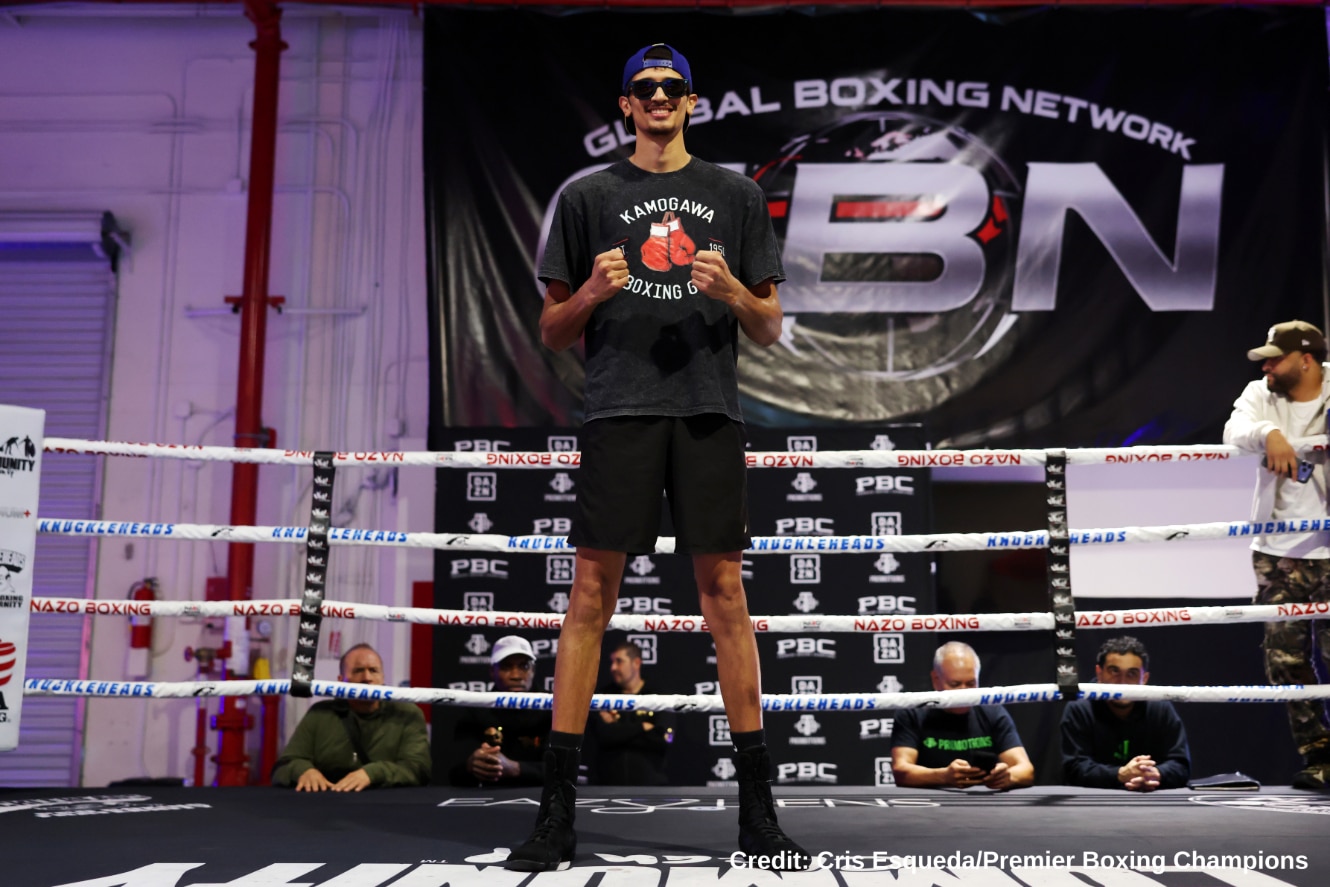Edgar Berlanga Calls Sebastian Fundora A Cheat Code