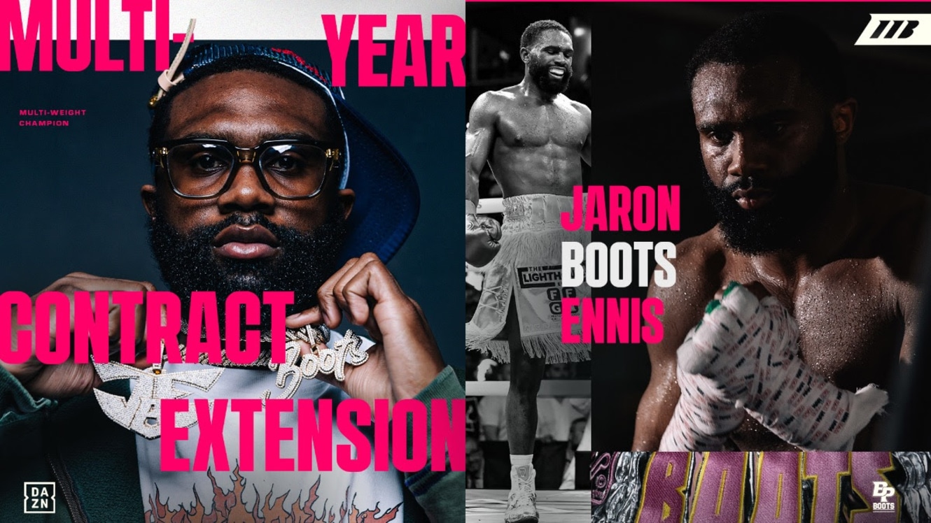Jaron Ennis Signs Seven-Fight Extension With Matchroom