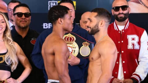 Image: Floyd Schofield Camp Threatens Cancellation Over Bahdi Weight