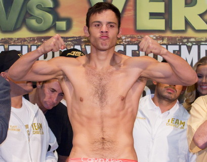 BOXING: Julio Cesar Chavez Jr. vs Bryan Vera Weigh-In