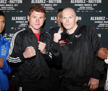 Image: Hatton thinks his fight with Alvarez will be close: Is he deluded?