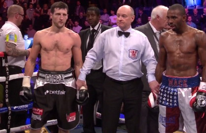 Image: Kessler vs. Froch 2, second quarter of 2013