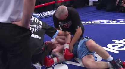 Image: Hatton retires after stoppage loss to Senchenko - Breaking News!