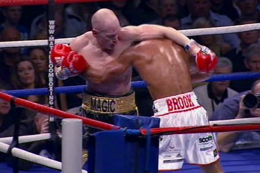 Image: Hatton made the mistake of fighting Brook; now he can forget about a title shot