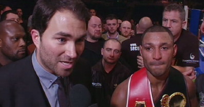 Image: Hearn: Kell Brook will be back in Sheffield in the summer for a big fight