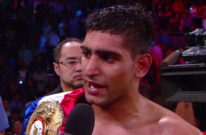 Image: Khan wonders why he was criticized for facing Judah, and Maidana wasn't for fighting Petrov