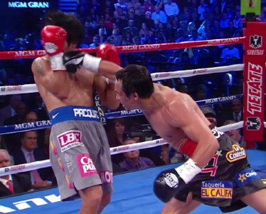 Image: Pacquiao's one punch destruction