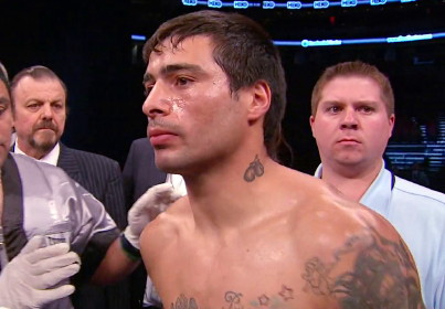 Image: Matthysse prepared to defeat Morales and ruin Khan's dream
