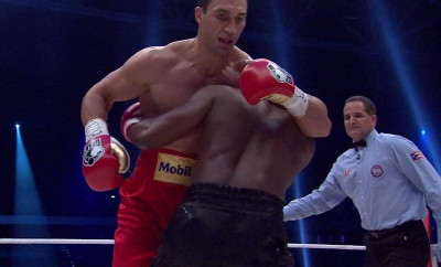 Image: David Haye would have destroyed Mormeck in the 1st round last night